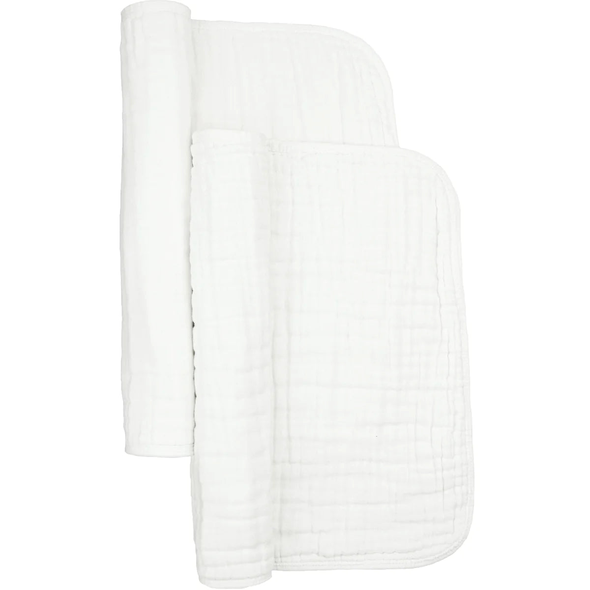 2-pack Small Muslin Cloths - White/cars - Home All