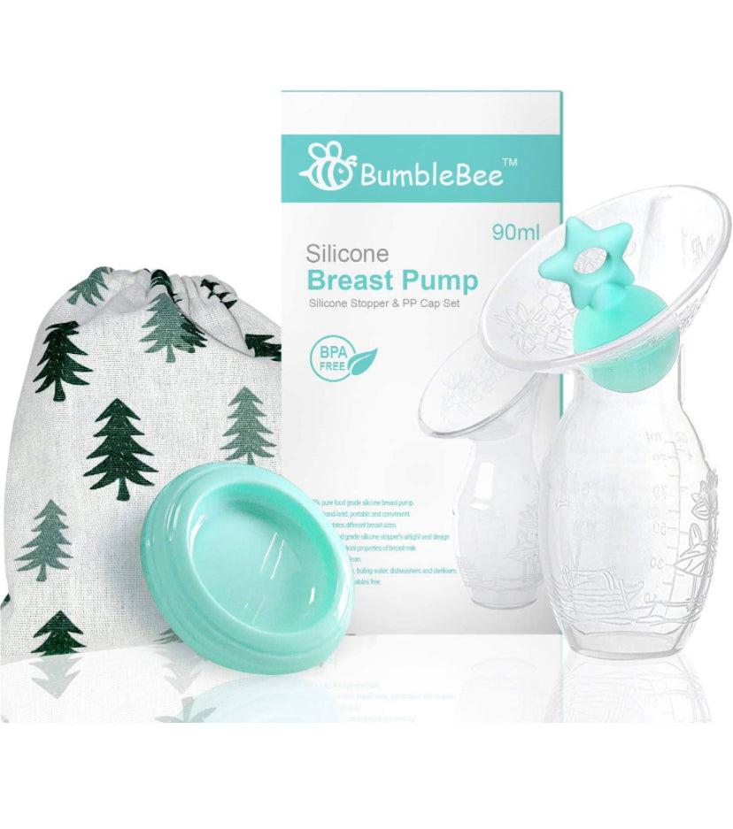 1 pcs Manual Breast Pump, Silicone Hand Pump For Breastfeeding